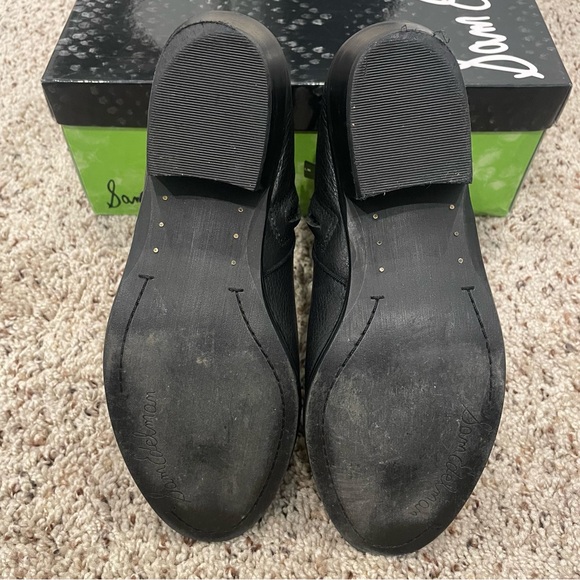 Sam Edelman Petty Bootie in Black Leather, size 6 - Picture 3 of 9